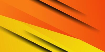 Abstract geometric yellow and orange square themed overlapping background for graphic design. Eps10 vector