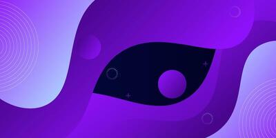 Purple geometric background. Liquid gradient shapes composition. Liquid color background design. Eps 10 vector