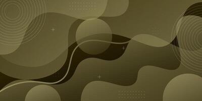 Dark dynamic abstract background with shadow, mixed wavy lines and simple design. Creative premium gradient. Eps10 vector