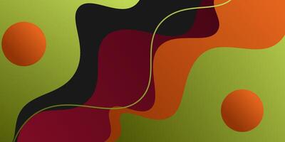 Abstract background with colorful soft gradients and dynamic lines on the background. background for wallpaper, banner. eps10 vector