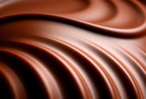 close up of a chocolate swirl background photo