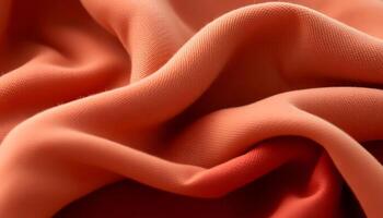close up view of a fabric with a wavy pattern photo