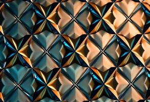 close up view of a metallic surface photo
