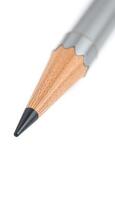 close up of a pencil on a white surface photo