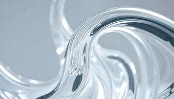 close up view of a glass object photo