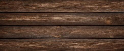 The rustic wooden planks creating a warm and inviting background texture. photo