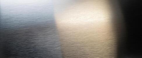 The Abstract Reflection of Light on a Soft Metallic Surface photo