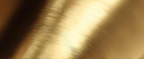 The shimmering gold texture with elegant reflections and smooth design. photo
