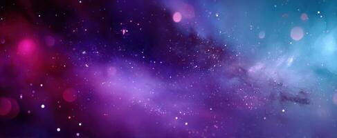 The mesmerizing galaxy filled with vibrant colors and celestial wonders. photo