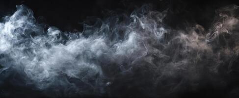 The ethereal smoke creating a mystical and atmospheric backdrop for artistic visuals. photo