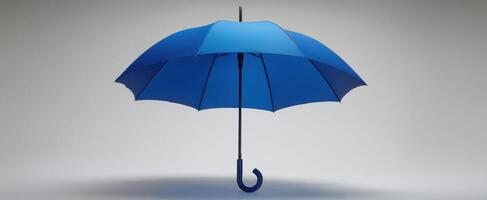 The Elegant Blue Umbrella Perfect for All Weather Conditions photo