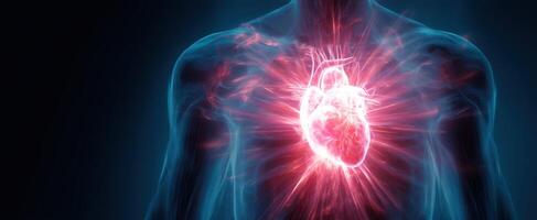 The Heart Illuminating Human Emotion and Vitality in Stunning Detail photo