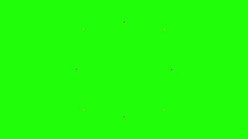 Abstract Shape Burst Green Screen Footage, Seamless Loop Animation Background video