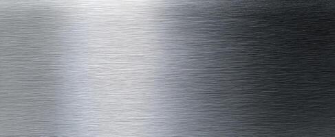 The Elegant Texture of Polished Stainless Steel Surface in Modern Design photo