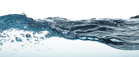 The mesmerizing beauty of water waves captured in dynamic motion photo