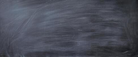 The empty chalkboard ready for teaching and creative expression. photo