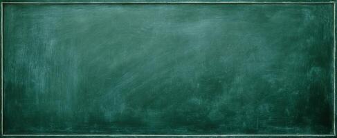 The Empty Chalkboard Ready for Creative Teaching and Learning Ideas photo