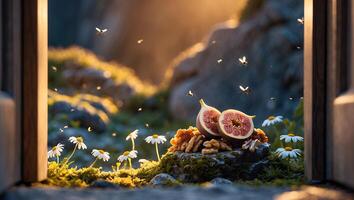 Fig and Walnuts Outdoor Scenery photo