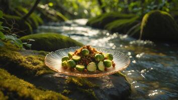 Brussels Sprout Dish by River photo