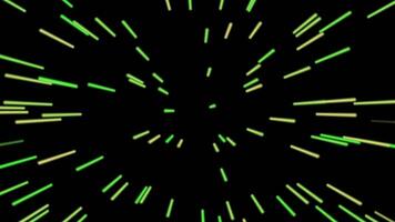 Neon light streaks loop animation abstract tech background video