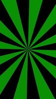 Looping radial burst background with rotating hue shift animation in tones. Eye catching visual effect ideal for music videos, intros, or dynamic motion graphics. video