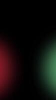 Dark vertical motion background with soft red and green light glows. Smooth gradient animation ideal for cinematic overlays, tech intros, or moody visual presentations. video