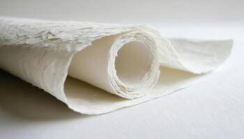 Eco Friendly White Craft Paper. Made From Recycled Materials And Ideal For Various Diy Projects And Artistic Creations For Home And Office Use photo