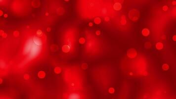 Abstract Red Bokeh Background, Festive Red Lights and Circles video