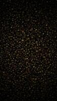 Golden Cubes, Empty Template with Particles, Unique Design, Rotation, Reflection, Cinematic Background video
