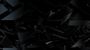 Exclusive, Elite Template, Black Figures, Sharp Fragments, Looped Background, Unique Design, Rotation video