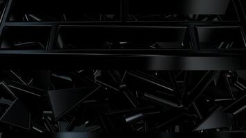 Rotation, Elite Template, Black Figures, Sharp Fragments, Looped Background, Unique Design, Exclusive video