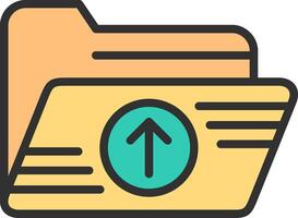Upload Simplified Line Mark vector