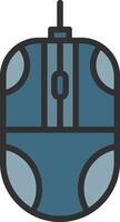 Mouse Web Style Graphic vector