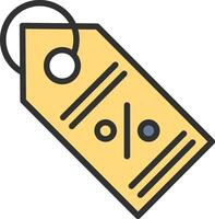 Tag Pixel Style Badge vector