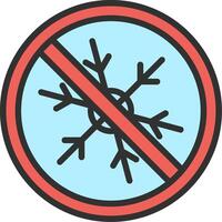 Snow Gradient Themed Symbol vector