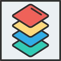 Layers Coded UI Symbol vector