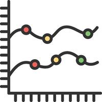 Smooth Lines Solid Fill Symbol vector
