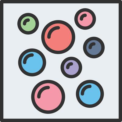 Bubbles Compact Web Symbol