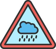 Rain 3D Interface Shape vector