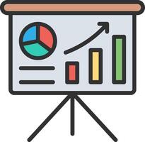 Presentation App-Based UI Graphic vector