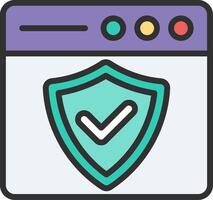 Antivirus Web-Based Design Element vector