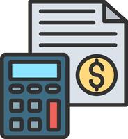 Accounting Sharp Edge Visual vector