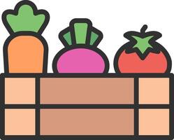 Vegetable Web-Based Design Element vector