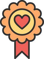Badge Mobile App Illustration vector