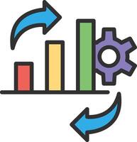 Process Modern Tech Object vector