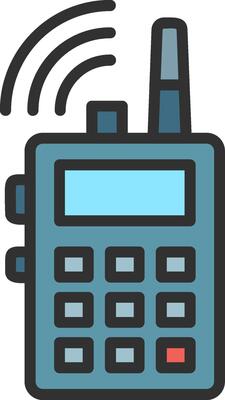 Communication Solid Fill Symbol