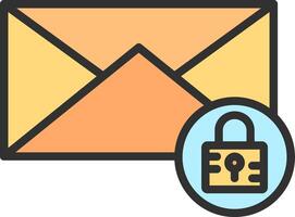 Lock Coded UI Symbol vector