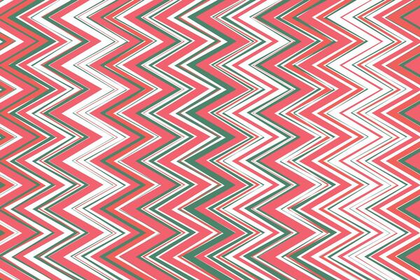 simple abstract fruit cocktail color thin to thick zig zag line pattern zigzag pattern in retro colors