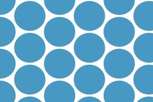 simple abstract sky color big polka dot pattern vector