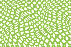 simple abstract light green color geometric diagonal wavy line pattern distorted lime green mesh with organic shapes vector